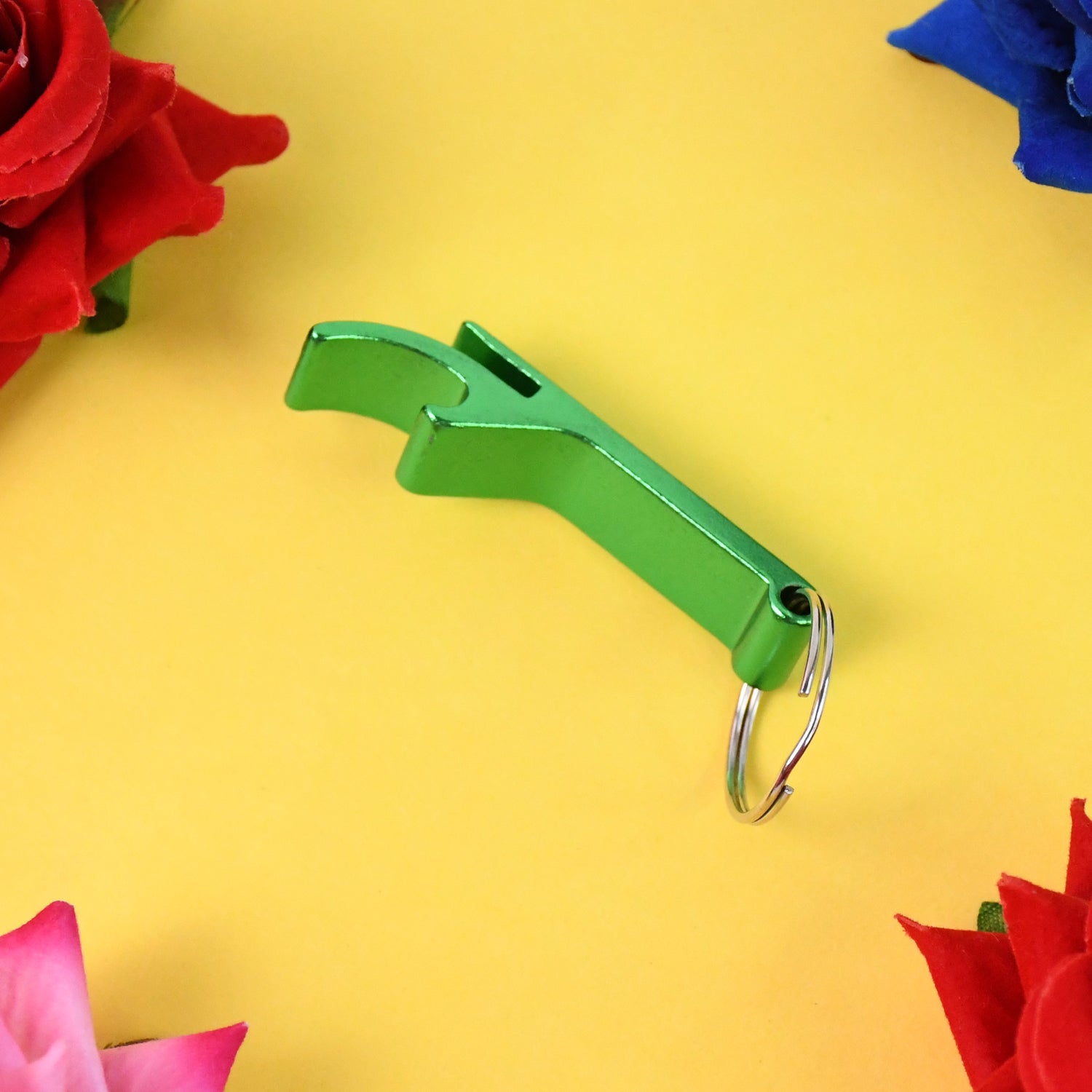Metal Bottle Opener Keychain (1 Pc) Metal Bottle Opener Keychain (1 Pc)